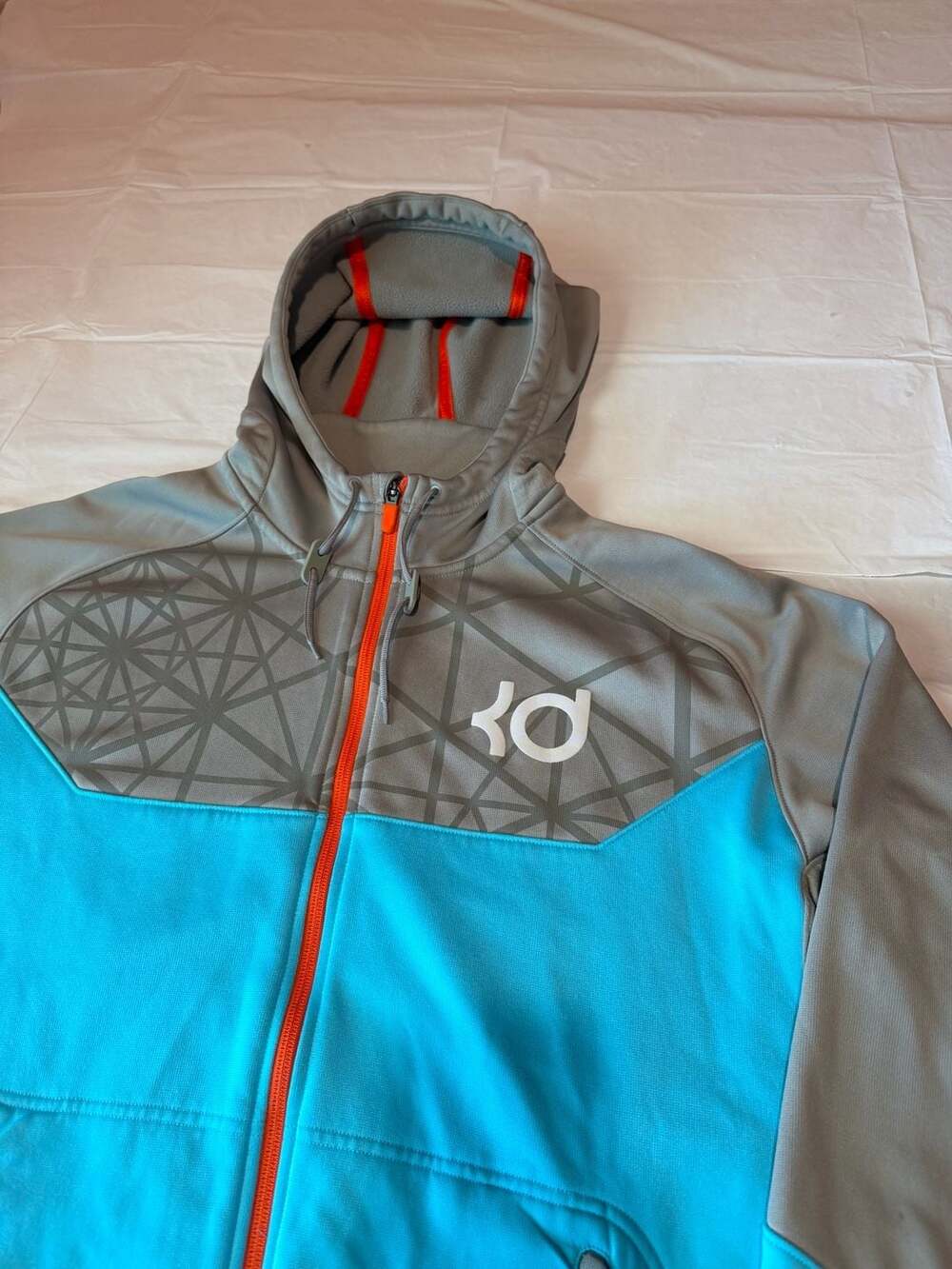 Nike Tech  KD Kevin Durant 6 Therma-Fit Full-Zip Performance Hoodie Large